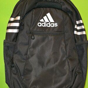 Adidas Classic Backpack Black w/ Neon Green Interior | New No Tags